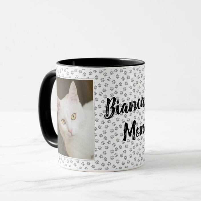 personalized cat mom mug
