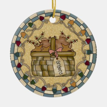 Personalized Photo Ceramic Christmas Ornament by christmas_tshirts at Zazzle