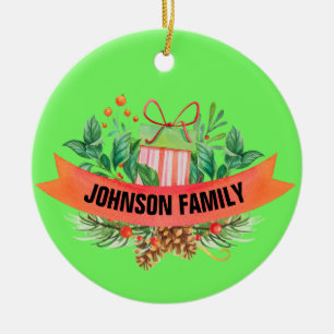Personalized Photo Ceramic Ornament - Cherished Me