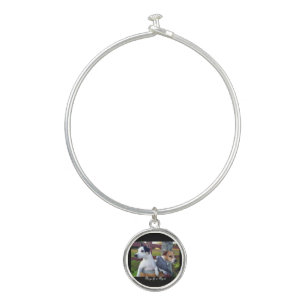 Personalized photo charm bracelet