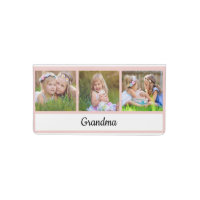 Personalized Photo Checkbook Cover