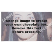 Personalized photo chocolate box. Make your own! (Front)