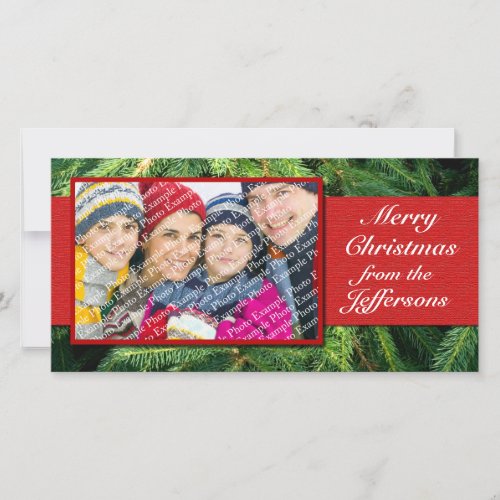 Personalized Photo Christmas Cards Xmas Holiday