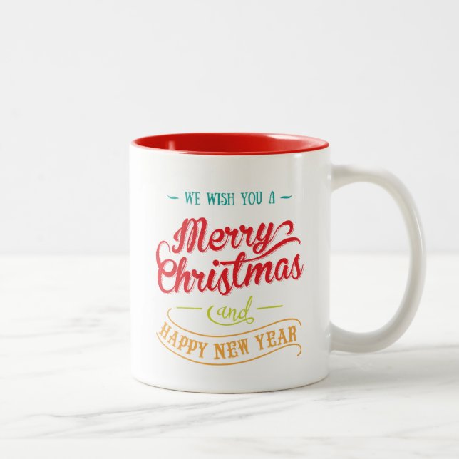 Personalized Photo Christmas Coffee Mug (Right)