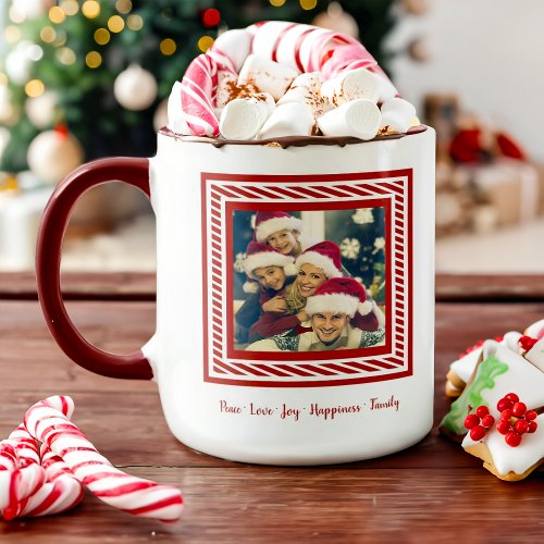Personalized Photo Christmas Mug