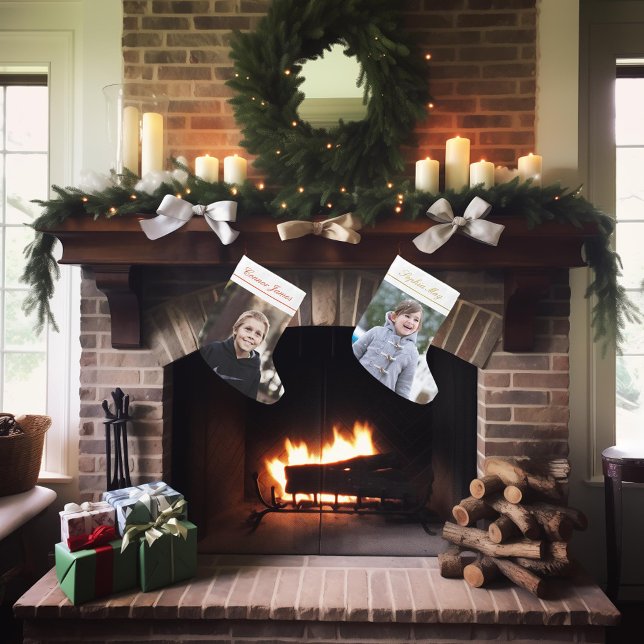 Personalized Photo Christmas Stocking (Creator Uploaded)