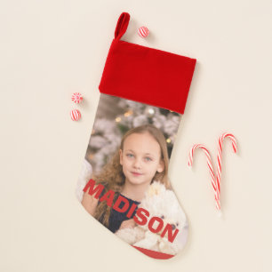 Personalized Photo Christmas Stocking