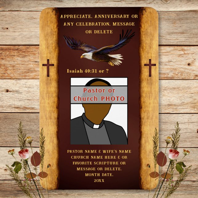 Personalized Photo, CHURCH MAGNETS. Church Favors, Magnet (Church Magnets are good as, Magnet Party Favors. These magnets with Photo of Pastor and Wife, Favors)