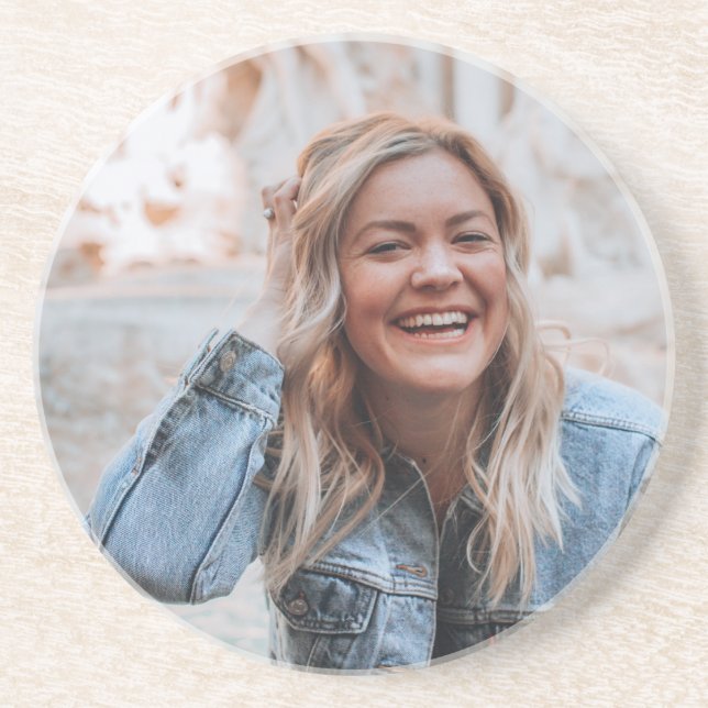 Personalized Photo Coaster (Front)