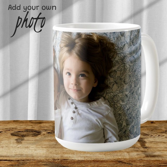 Personalized Photo  Coffee Mug (Personalized Photo Coffee Mug. Add your own photograph or artwork. Custom gifts and keepsake mugs)
