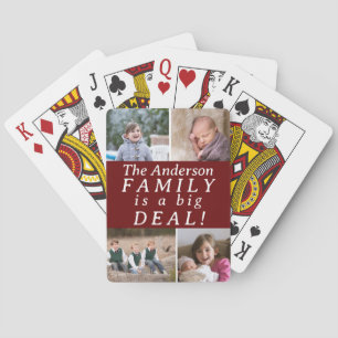 Personalized Photo Colage Poker Cards