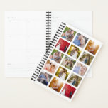 Personalized Photo Collage 15 Photos Planner<br><div class="desc">Personalize with 15 photos and your name or business title on the back. 
Appoximate squares,  great for instagram photos.

Photo(s) courtesy of Leeds Wedding Photographer,  John Hope. Visit him at http://www.johnhopephotography.com</div>