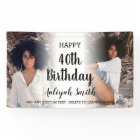 Personalized Photo Collage 40th Birthday Party