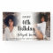 Personalized Photo Collage 40th Birthday Party