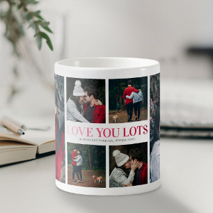 Personalized Photo Collage 6 Photo Coffee Mug