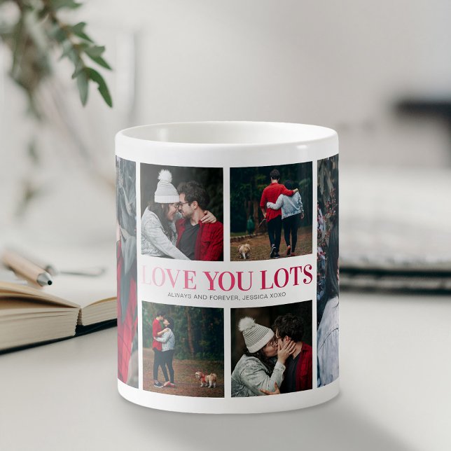Personalized Photo Collage 6 Photo Coffee Mug (Creator Uploaded)