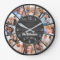 Personalized Photo Collage Black Wood Family