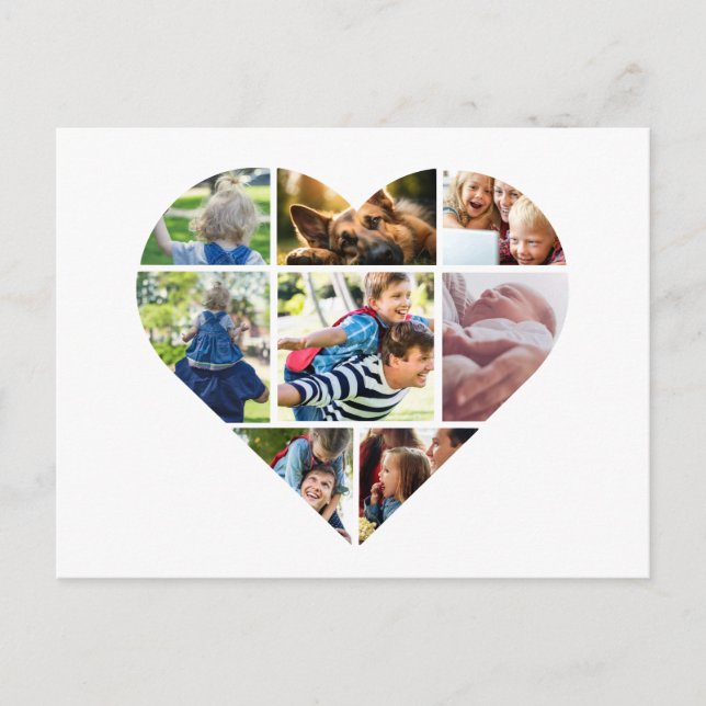 Personalized Photo Collage Cards For Any Occasion (Front)