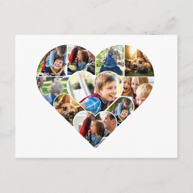 Personalized Photo Collage Cards For Any Occasion (Front)