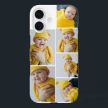 Personalized Photo Collage iPhone 16 Case<br><div class="desc">Make a Personalized Photo keepsake phone case from Ricaso - add your own photos and text - photo collage keepsake gifts

available for many styles - choose your option in the drop down menu</div>