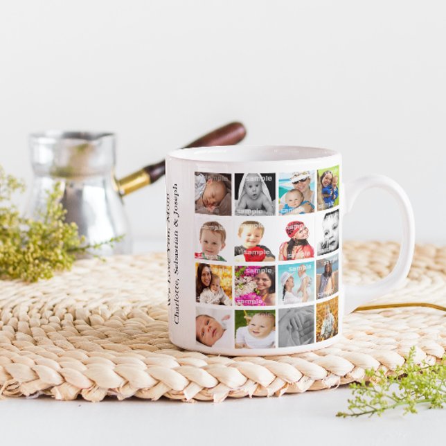 Personalized Photo Collage Coffee Mug (Creator Uploaded)