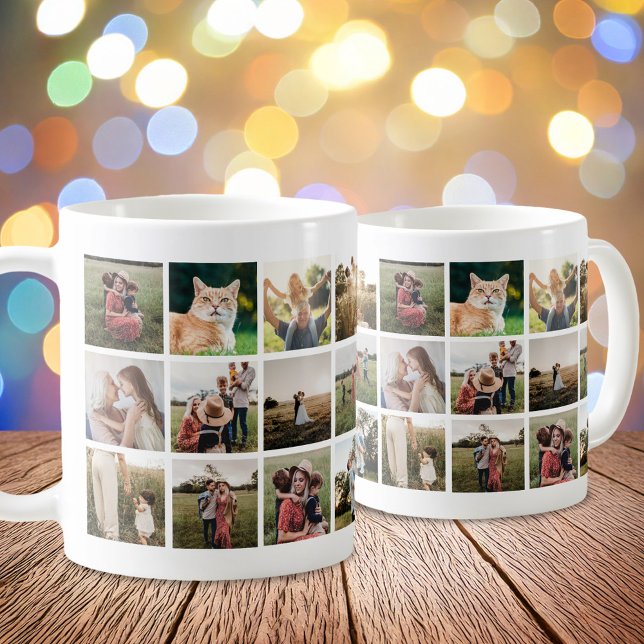 Personalized Photo Collage Coffee Mug (Creator Uploaded)