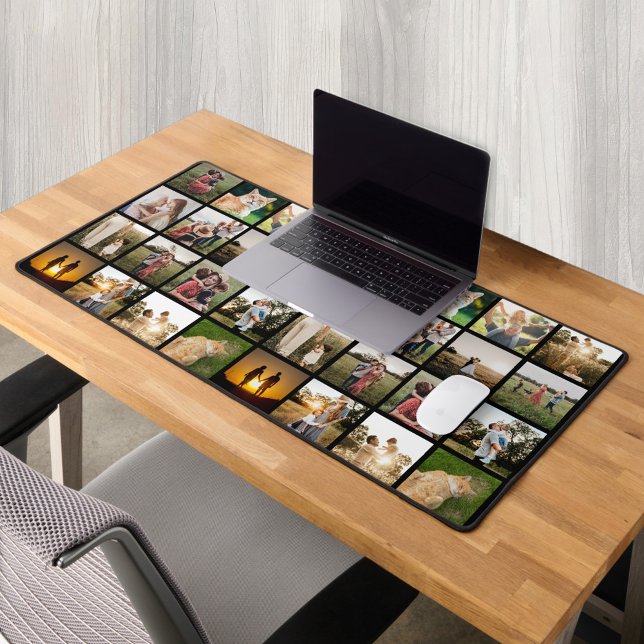 Personalized Photo Collage Desk Mat (Creator Uploaded)