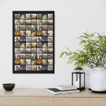 Personalized Photo Collage Faux Canvas Print<br><div class="desc">Create Your Own Personalized Photo Collage Faux Canvas Print</div>