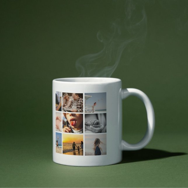 Personalized Photo Collage for Family Moments Coffee Mug (Creator Uploaded)