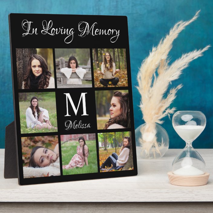 in loving memory picture collage