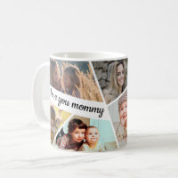 Personalized Mom Coffee Mugs - Love Photo Collage