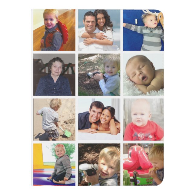Personalized Photo Collage Moleskin Notebook (Front)