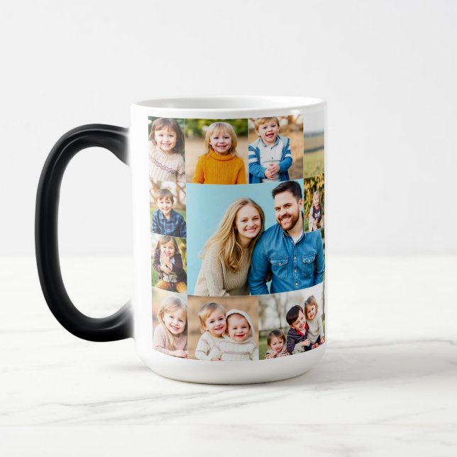 Personalized Photo Collage Mug (Left)