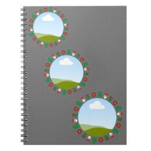 Personalized Photo Collage Notebook