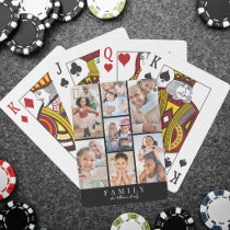 Personalized Photo Collage Poker Cards