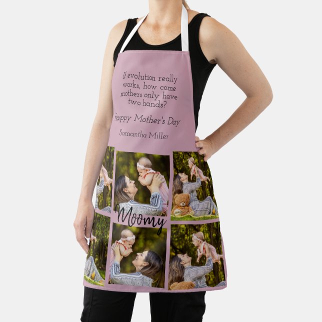 Personalized Photo Collage | Text - Kitchen Apron (Insitu)