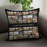 Personalized Photo Collage Throw Pillow<br><div class="desc">Create Your Own Personalized Photo Throw Pillow</div>