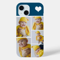 Personalized Photo Collage With Heart