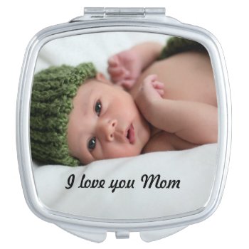 Personalized Photo Compact Mirror by personalizit at Zazzle