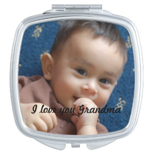 Personalized Photo Compact Mirror