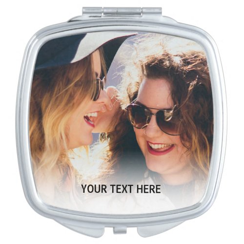 Personalized Photo Compact Mirror