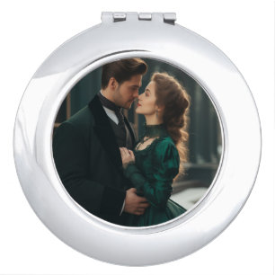 Personalized Photo Compact Pocket Mirror