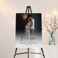 Personalized Photo Couple’s Baby Shower Sign