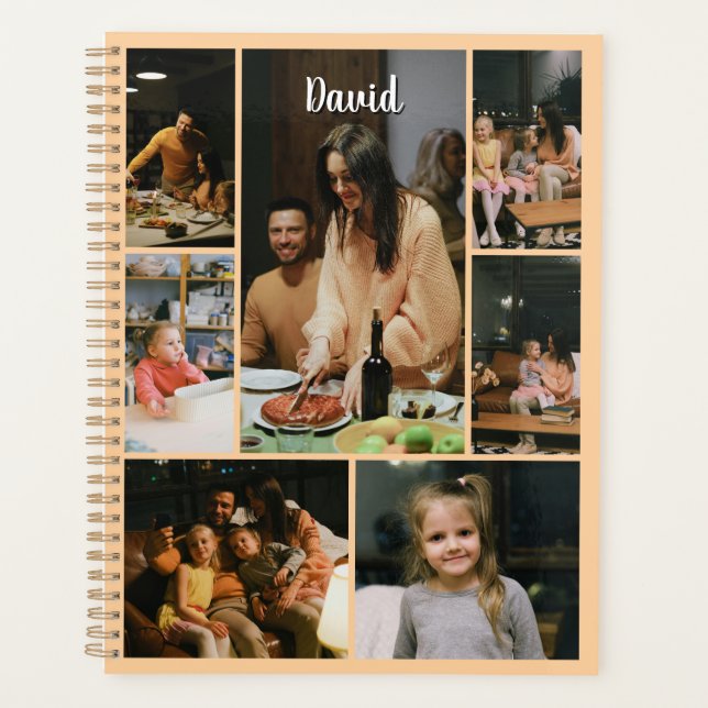Personalized Photo Cover Planner (Front)
