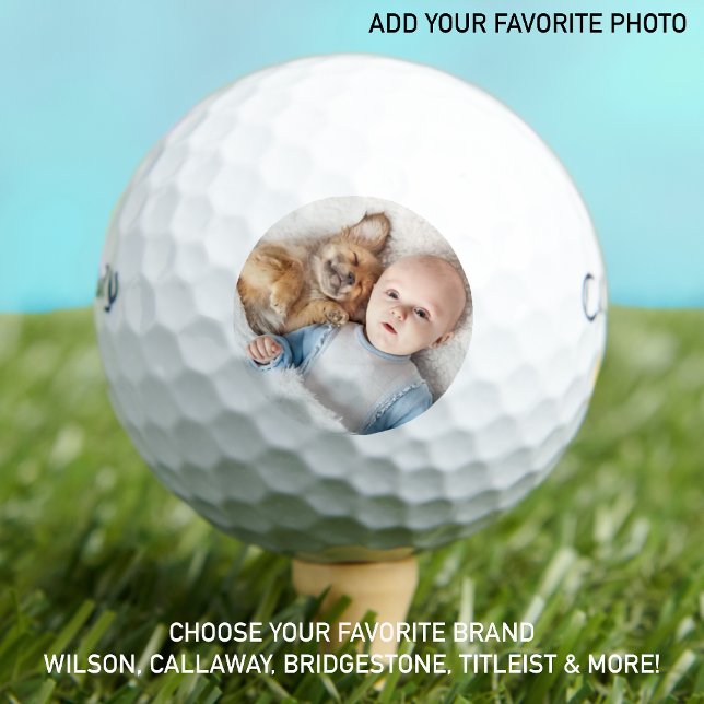 Personalized Photo Create Your Own Golf Balls (Creator Uploaded)