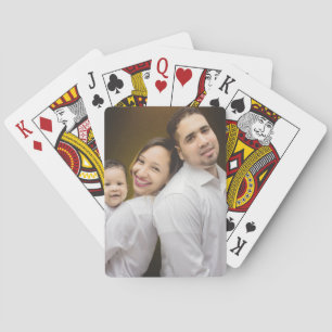 Personalized Photo Custom Add Your Image Poker Cards