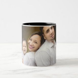 Personalized Photo Custom Add Your Image Two-Tone Coffee Mug