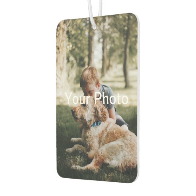 Personalized Photo Custom Air Freshener (Left)