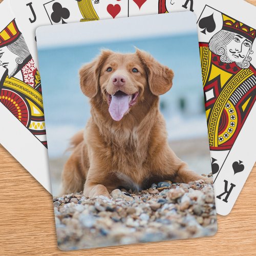 Personalized Photo Custom Create Your Own Playing Cards