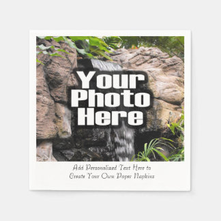 Personalized Photo Custom Digital Picture Imprint Paper Napkin